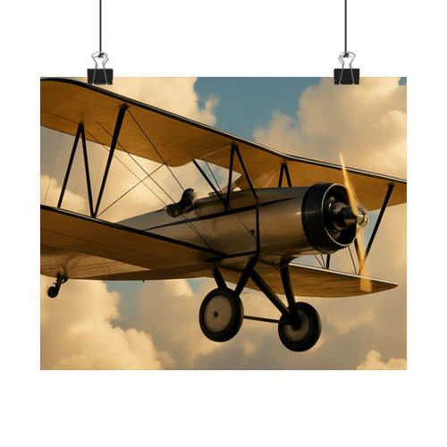 Soaring Above Clouds - Matte Horizontal Posters