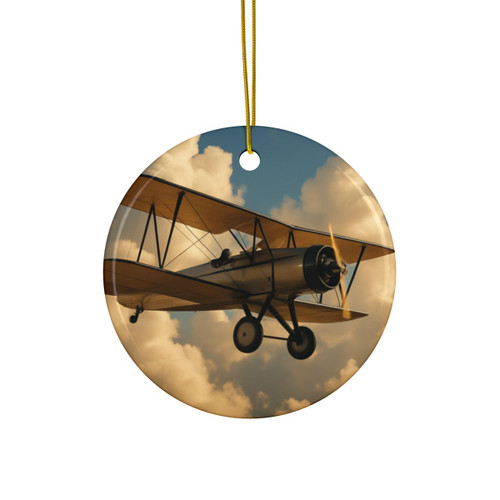 Soaring Above Clouds - Ceramic Ornaments, 2-Side Print, (1pc, 3pcs, 5pcs, 10pcs)