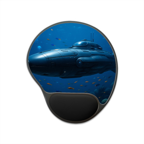 Deep Sea Voyager - Mouse Pad With Wrist Rest