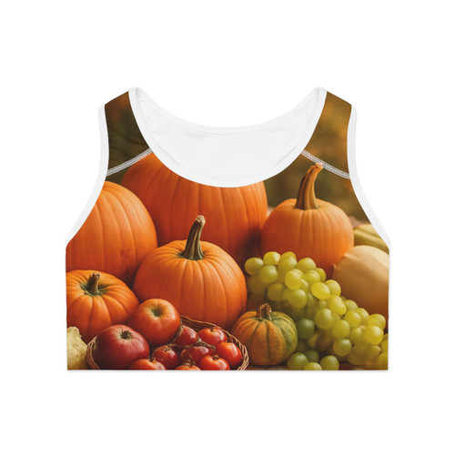 Harvest Table Gathering - Sports Bra (AOP)