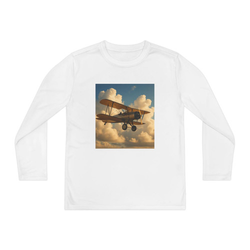 Soaring Above Clouds - Youth Long Sleeve Competitor Tee