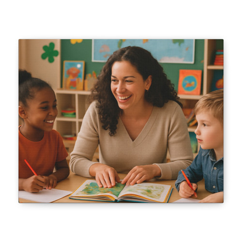 Nurturing Young Minds - Matte Canvas, Stretched, 1.25"