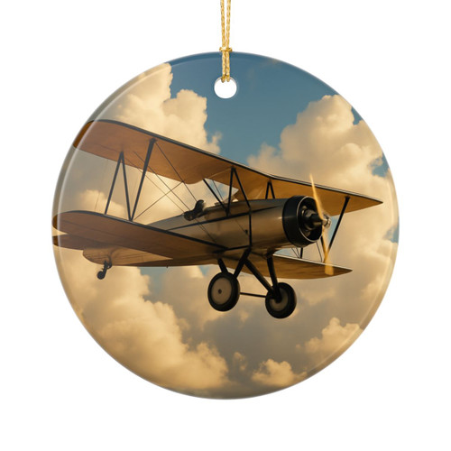 Soaring Above Clouds - Ceramic Ornaments (2-Side Print)