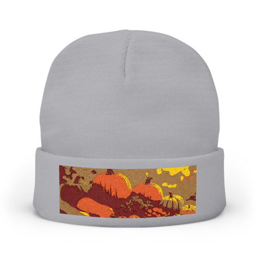 Harvest Table Gathering - Knit Beanie (Embroidery)