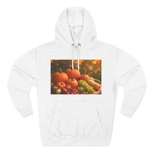 Harvest Table Gathering - Three-Panel Fleece Hoodie