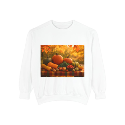 Harvest Table Gathering - Unisex Garment-Dyed Sweatshirt