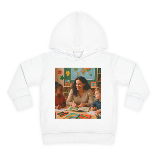 Nurturing Young Minds - Toddler Pullover Fleece Hoodie