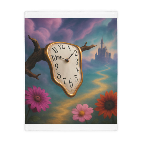 Eternal Dreamscape - Velveteen Microfiber Blanket (Two-sided print)