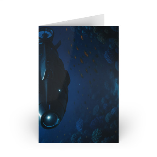 Deep Sea Voyager -  Greeting Cards (1 or 10-pcs)