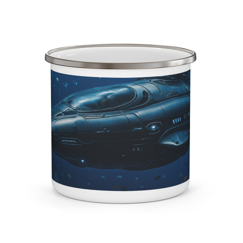 Deep Sea Voyager - Enamel Camping Mug