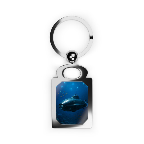 Deep Sea Voyager - Rectangle Photo Keyring
