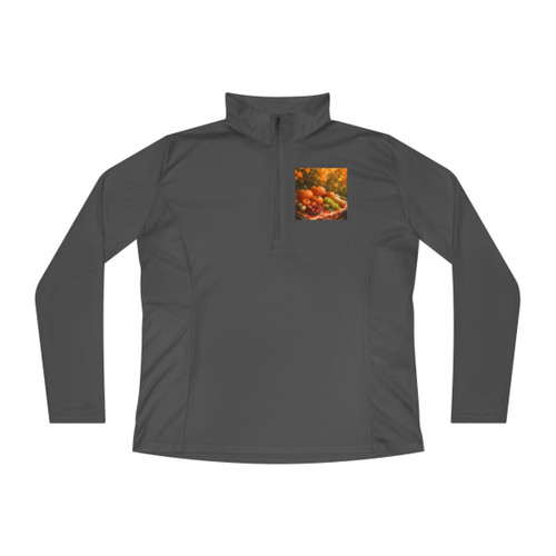 Harvest Table Gathering - Ladies Quarter-Zip Pullover