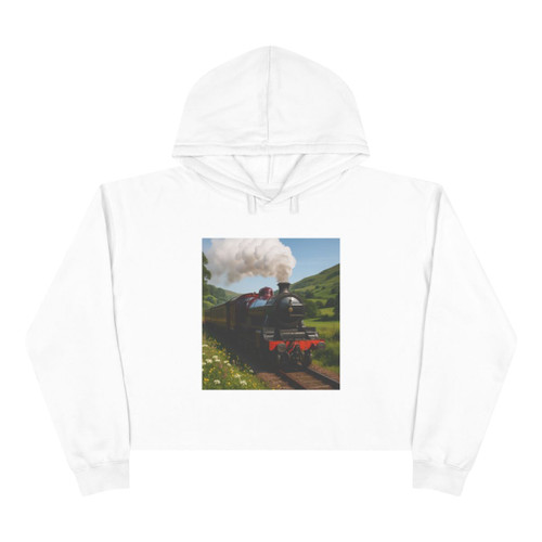 Whistle of the Past - Crop Hoodie