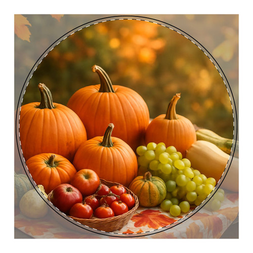 Harvest Table Gathering - PU Leather Mouse Mat