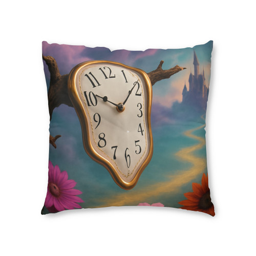 Eternal Dreamscape - Tufted Floor Pillow, Square