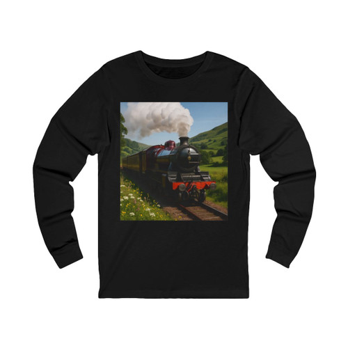 Whistle of the Past - Unisex Jersey Long Sleeve Tee