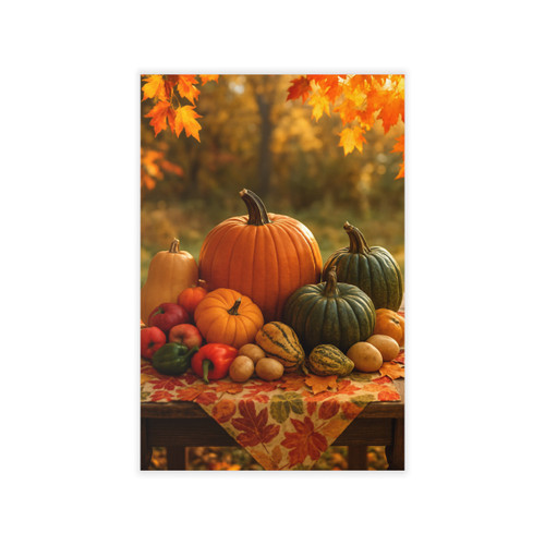 Harvest Table Gathering - Wall Decals