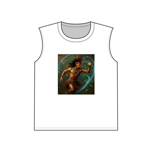 Nature's Spirit Dance - Unisex Jersey Muscle Tank
