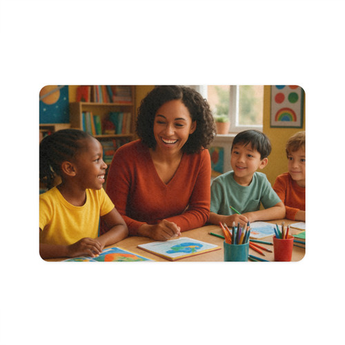 Nurturing Young Minds - Pet Food Mat (12x18)
