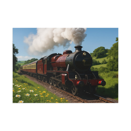 Whistle of the Past - Fine Art Postcards