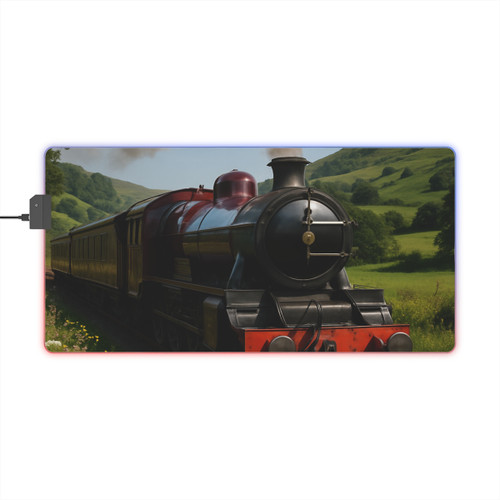 Whistle of the Past - LED Gaming Mouse Pad