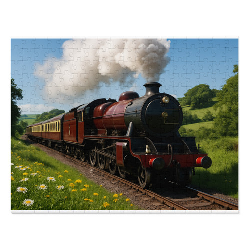 Whistle of the Past - Jigsaw Puzzle with Tin