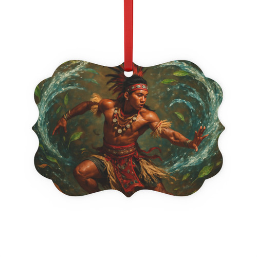 Nature's Spirit Dance - Metal Plaque Ornament