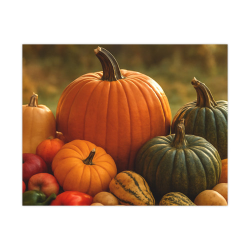 Harvest Table Gathering - Matte Posters