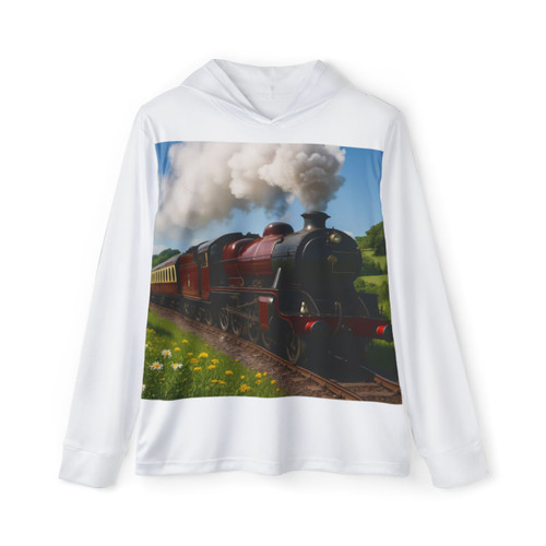 Whistle of the Past - Men's Sports Warmup Hoodie (AOP)