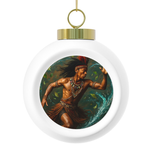 Nature's Spirit Dance - Christmas Ball Ornament