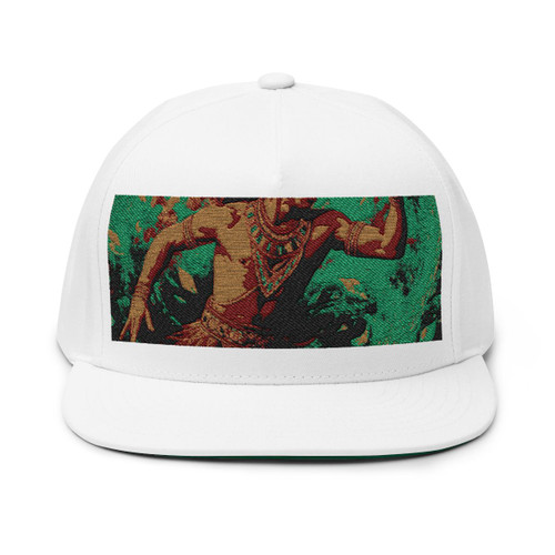 Nature's Spirit Dance - Flat Bill Cap (Embroidery)
