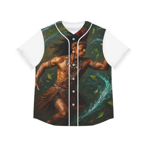 Nature's Spirit Dance - Women's Baseball Jersey (AOP)