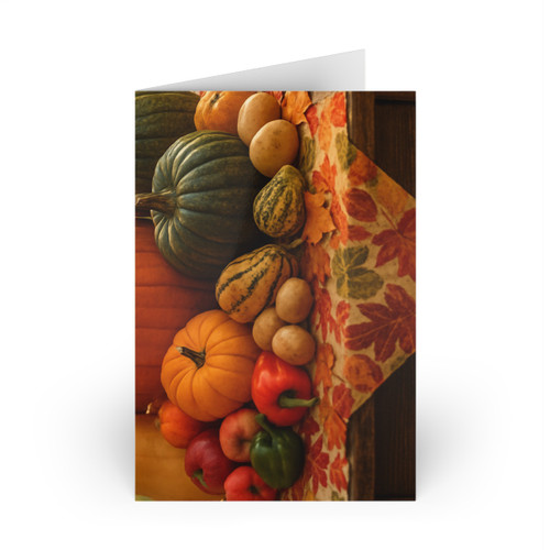 Harvest Table Gathering -  Greeting Cards (1 or 10-pcs)