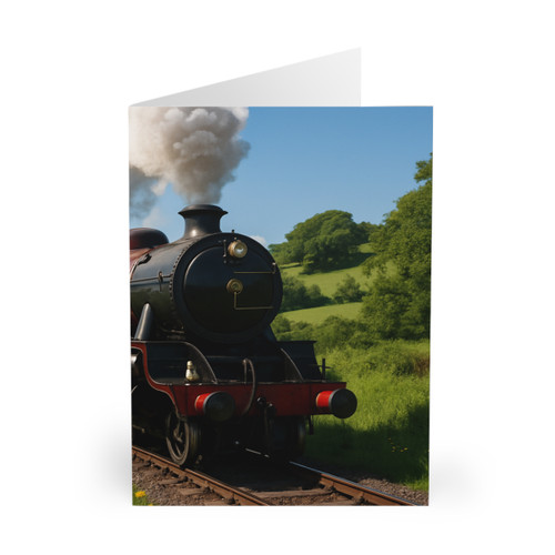 Whistle of the Past - Greeting Cards (5 Pack)