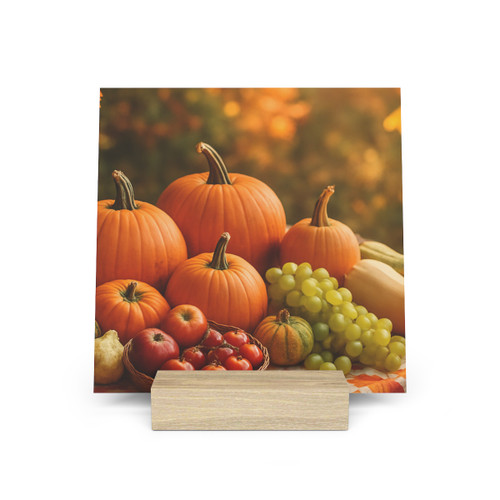 Harvest Table Gathering - Gallery Board with Stand