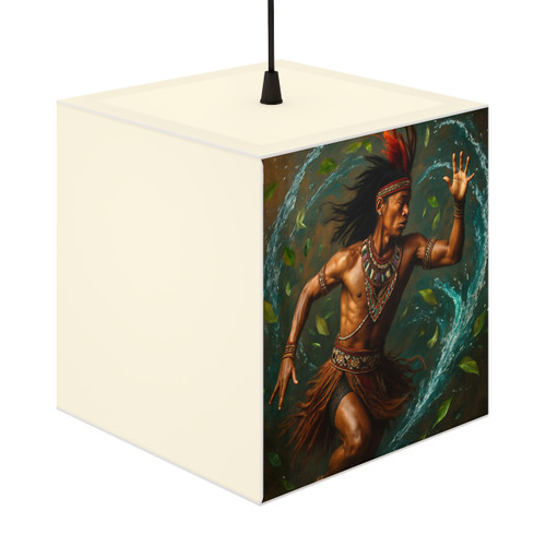 Nature's Spirit Dance - Light Cube Lamp