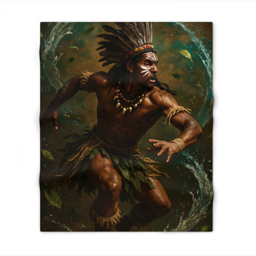 Nature's Spirit Dance - Throw Blanket