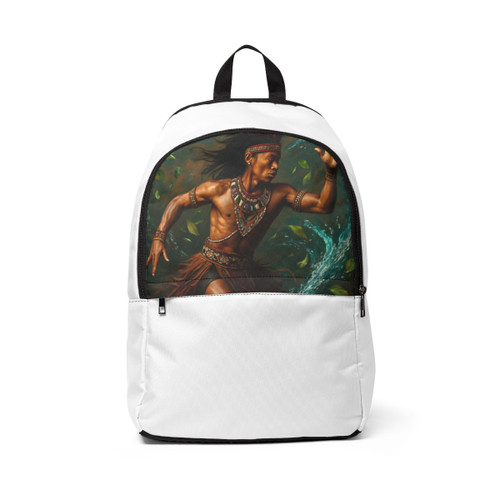 Nature's Spirit Dance - Unisex Fabric Backpack