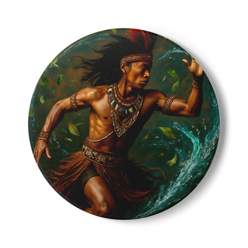 Nature's Spirit Dance - Ceramic Coaster