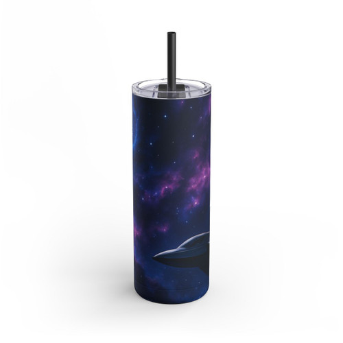Galactic Odyssey - Maars Maker Skinny Matte Tumbler, 20oz