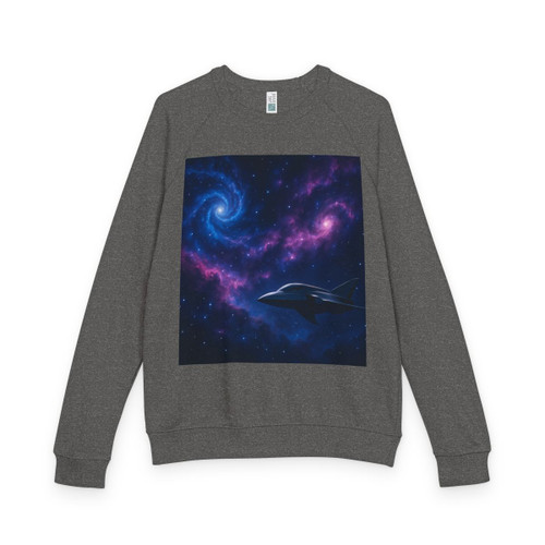 Galactic Odyssey - Unisex French Terry Raglan Crewneck