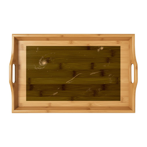 Galactic Odyssey - Bamboo Serving Tray (Engraving)