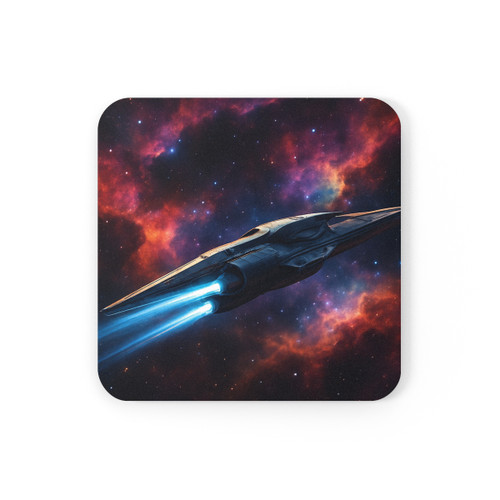 Galactic Voyager - Cork Back Coaster