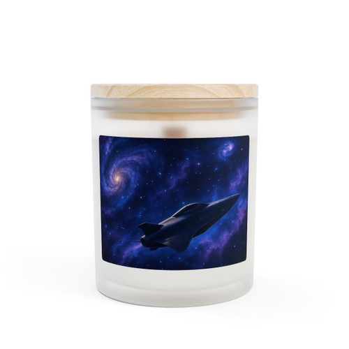 Galactic Odyssey - Frosted Glass Candle, 11oz