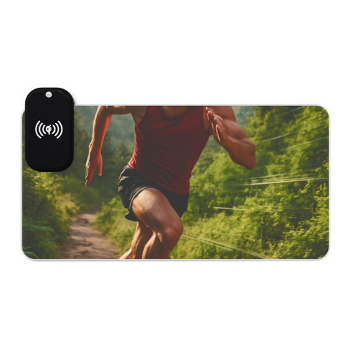 Endurance Trailblazer - LED Gaming Mouse Pad, Wireless Charging