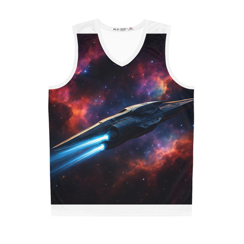 Galactic Voyager - Basketball Jersey (AOP)