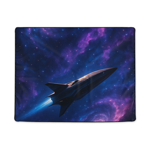 Galactic Odyssey - Polyester Blanket