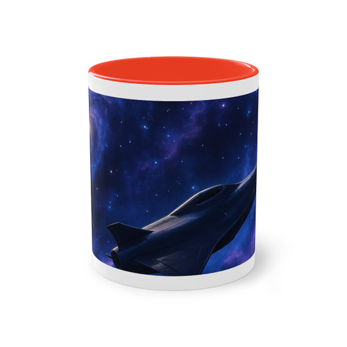 Galactic Odyssey - Two-Tone Coffee Mug, 11oz