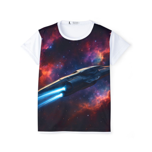 Galactic Voyager - Women's Sports Jersey (AOP)