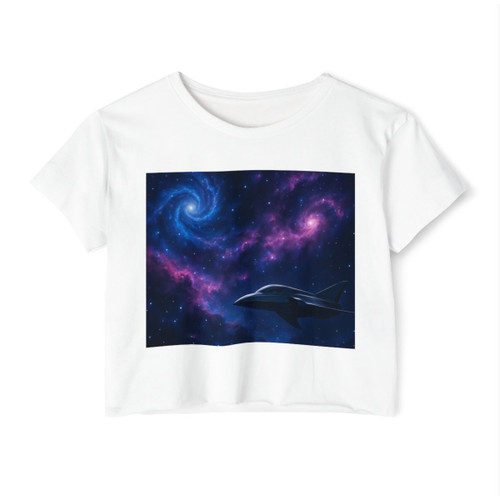 Galactic Odyssey - Women's Festival Crop Top